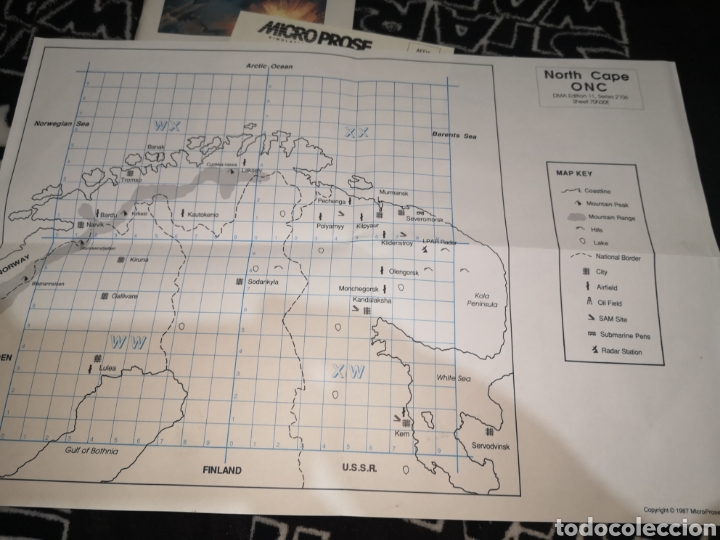 Videojuegos y consolas: Project Stealth Fighter Commodore 64 C64. - Foto 7