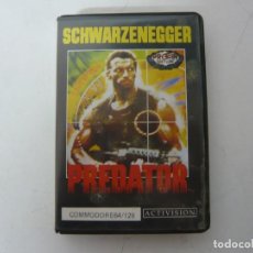 Jeux Vidéo et Consoles: PREDATOR / COMMODORE 64 - C64 / RETRO VINTAGE / CASSETTE - CINTA. Lote 268400684
