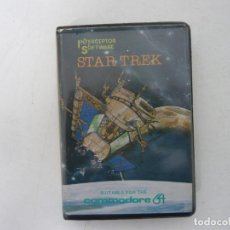 Videojuegos y Consolas: STAR TREK / COMMODORE 64 - C64 / RETRO VINTAGE / CASSETTE - CINTA. Lote 268401239