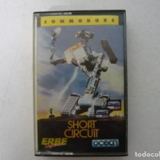 Videojuegos y Consolas: SHORT CIRCUIT - CORTOCIRCUITO / COMMODORE 64 - C64 / RETRO VINTAGE / CASSETTE - CINTA. Lote 268468834