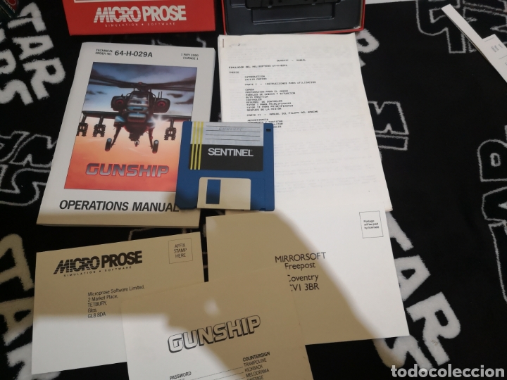 Videojuegos y consolas: Gunship Commodore 64 C64 128 - Foto 5