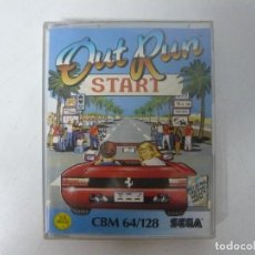 Videojuegos y Consolas: OUT RUN / COMMODORE 64 - C64 / RETRO VINTAGE / CASSETTE - CINTA. Lote 271867473
