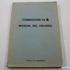 Videojuegos y Consolas: MANUAL ORDENADOR TECLADO COMMODORE 64 MANUAL DE USUARIO EN ESPAÑOL. Lote 272862143