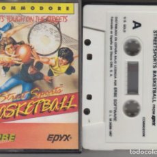 Videojuegos y Consolas: STREET SPORTS BASKETBALL CASSETTE VIDEOJUEGO COMMODORE 1987
