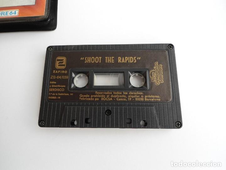 Videojuegos y consolas: SHOOT THE RAPIDS - JUEGO COMMODORE 64 C64 COMPLETO - NEW GENERATION ZAFIRO SOFTWARE 1985 - Foto 6