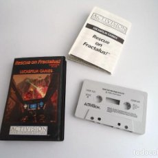 Videojuegos y Consolas: RESCUE ON FRACTALUS! - JUEGO COMMODORE 64 C64 C128 COMPLETO - LUCASFILM GAMES ACTIVISION 1985. Lote 232488873