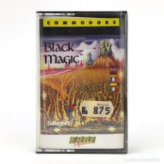 Videojuegos y Consolas: BLACK MAGIC PRECINTADO. ERBE LOMO AMARILLO DATASOFT RPG / FANTASIA CBM COMMODORE 64 128 C64 CASSETTE