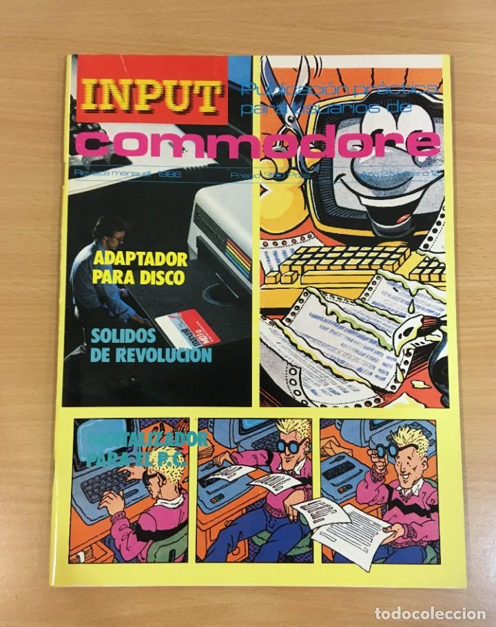 Videojuegos y consolas: REVISTA C64 INPUT COMMODORE n&ordm; 12 - A&Ntilde;O 2 AGOSTO 1986 - Foto 1