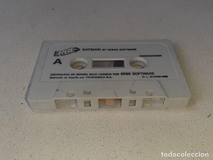 Videojuegos y consolas: COMMODORE 64 : ANTIGUO JUEGO BATMAN BY OCEAN SOFTARE ERBE 1989 - Foto 2