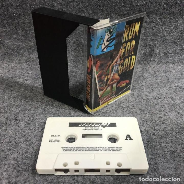 Videojuegos y consolas: RUN FOR GOLD COMMODORE - Foto 1