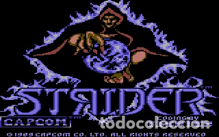 Videojuegos y consolas: Strider [Tiertex] 1990 Capcom (US Gold / Kixx) [Commodore 64 C64] - Foto 4