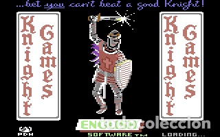 Videojuegos y consolas: Knight Games [English Software] 1986 Erbe Software [Commodore 64 C64] - Foto 7