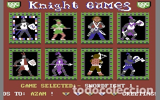 Videojuegos y consolas: Knight Games [English Software] 1986 Erbe Software [Commodore 64 C64] - Foto 8