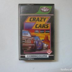 Videojuegos y Consolas: CRAZY CARS / COMMODORE 64 - C64 / RETRO VINTAGE / CASSETTE - CINTA. Lote 285300678