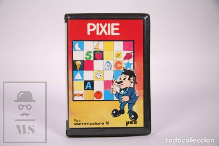 Videojuegos y consolas: Videojuego Retro Casete Commodore 16 - Pixie - Microelectronica y Control SA YEC - Cassette - Foto 1