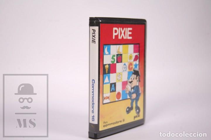 Videojuegos y consolas: Videojuego Retro Casete Commodore 16 - Pixie - Microelectronica y Control SA YEC - Cassette - Foto 2