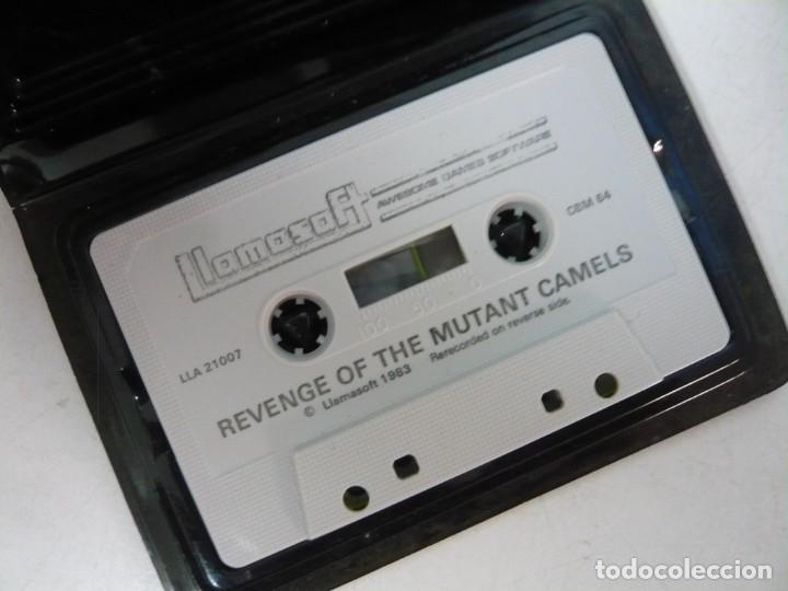 Videojuegos y Consolas: REVENGE of the Mutant Camels / Commodore 64 - C64 / Retro Vintage / Cassette - Cinta - Foto 3 - 288368758