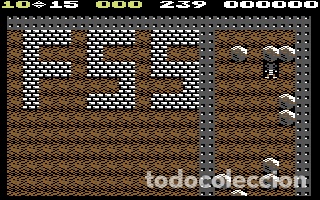 Videojuegos y consolas: BoulderDash II [First Star Software] 1985 [Prism Leisure Corp. / Dro Soft] [Commodore 64 C64] - Foto 7