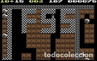Videojuegos y consolas: BoulderDash II [First Star Software] 1985 [Prism Leisure Corp. / Dro Soft] [Commodore 64 C64] - Foto 9