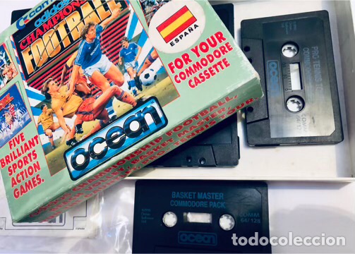Videojuegos y consolas: Commodore Ocean Pack [Ocean] 1990 [Commodore 64 C64] Edici&oacute;n Espa&ntilde;ola - Foto 3