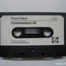 Videojuegos y Consolas: PLACE VALUE - SOLO CINTA / COMMODORE 64 - C64 / RETRO VINTAGE / CASSETTE - CINTA. Lote 304383078