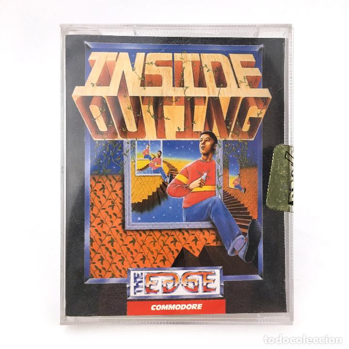 Videojuegos y consolas: INSIDE OUTING DRO SOFT ESPA&Ntilde;A SOFTEK THE EDGE 1988 RAFFLES 3D ISO CBM COMMODORE 64 128 C64 CASSETTE - Foto 1