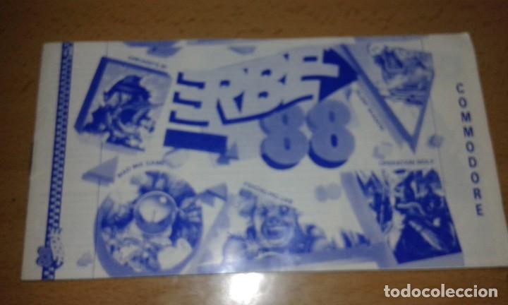 Videojuegos y consolas: PEQUE&Ntilde;O FOLLETO JUEGOS COMMODORE 64 - Foto 1