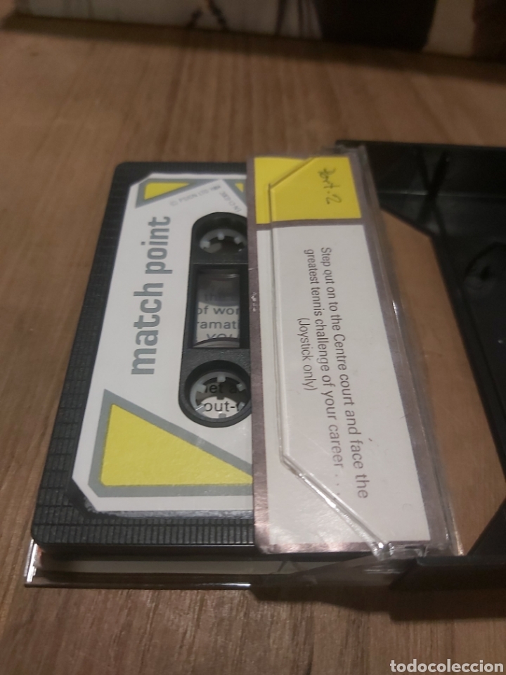 Videojuegos y consolas: COMODORE JUEGO MATCH POINT 64 PSION EN C1 630 C ORIGINAL - Foto 2