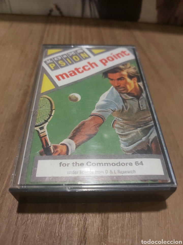 Videojuegos y consolas: COMODORE JUEGO MATCH POINT 64 PSION EN C1 630 C ORIGINAL - Foto 1