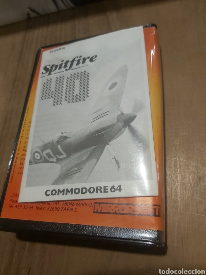 Videojuegos y consolas: SPITFURE 40 ZAFIRO ZS 64/075 COMODORE 64 ORIGINAL - Foto 2