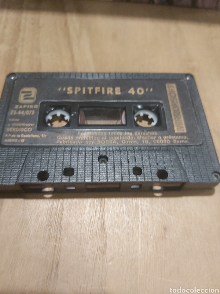 Videojuegos y consolas: SPITFURE 40 ZAFIRO ZS 64/075 COMODORE 64 ORIGINAL - Foto 4