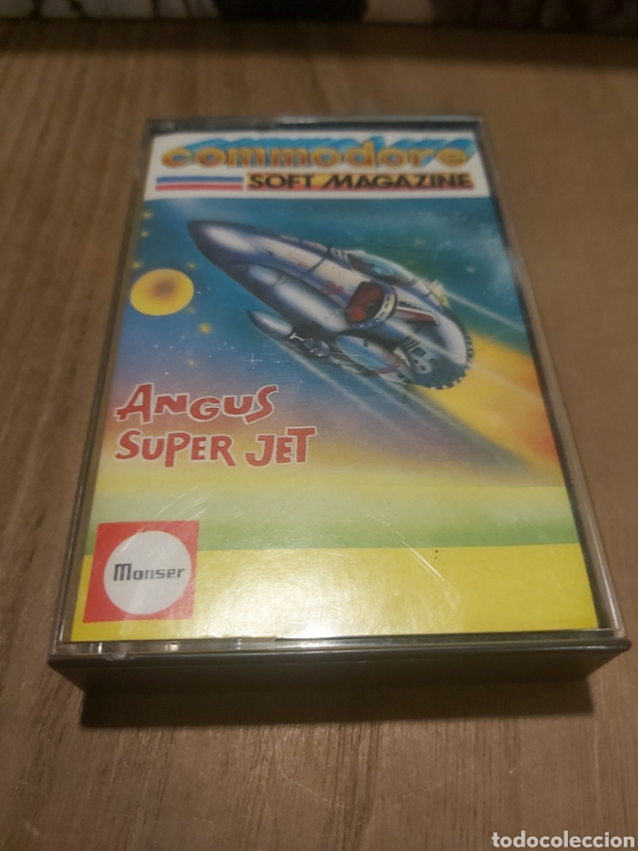 Videojuegos y consolas: COMODORE MOBSER SOFT MAGAZINE ANGUS SUOER JET - Foto 1