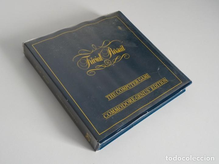 Videojuegos y consolas: COMMODORE 64 C64 - Trivial Pursuit Estuche Pl&aacute;stico Doble Domark - Foto 1