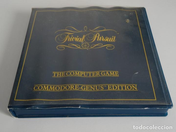 Videojuegos y consolas: COMMODORE 64 C64 - Trivial Pursuit Estuche Pl&aacute;stico Doble Domark - Foto 2