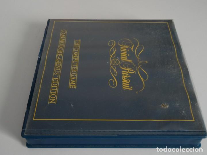Videojuegos y consolas: COMMODORE 64 C64 - Trivial Pursuit Estuche Pl&aacute;stico Doble Domark - Foto 3