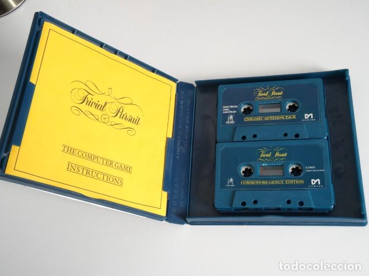 Videojuegos y consolas: COMMODORE 64 C64 - Trivial Pursuit Estuche Pl&aacute;stico Doble Domark - Foto 7