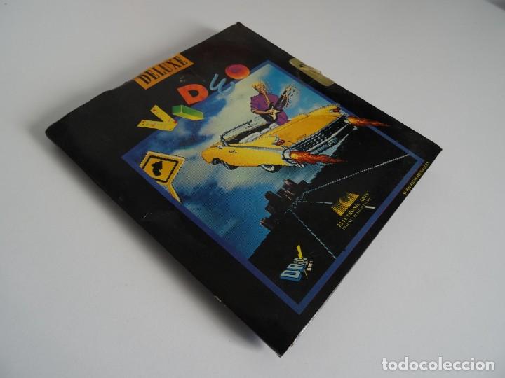 Videojuegos y consolas: COMMODORE AMIGA - Editor de V&iacute;deo Deluxe Electronic Arts Funda Cart&oacute;n - Foto 1