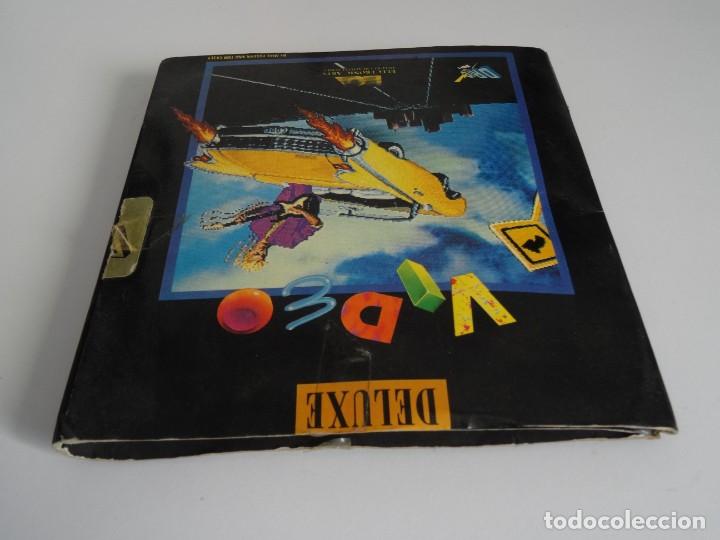 Videojuegos y consolas: COMMODORE AMIGA - Editor de V&iacute;deo Deluxe Electronic Arts Funda Cart&oacute;n - Foto 4