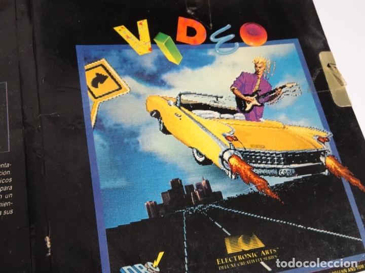 Videojuegos y consolas: COMMODORE AMIGA - Editor de V&iacute;deo Deluxe Electronic Arts Funda Cart&oacute;n - Foto 9