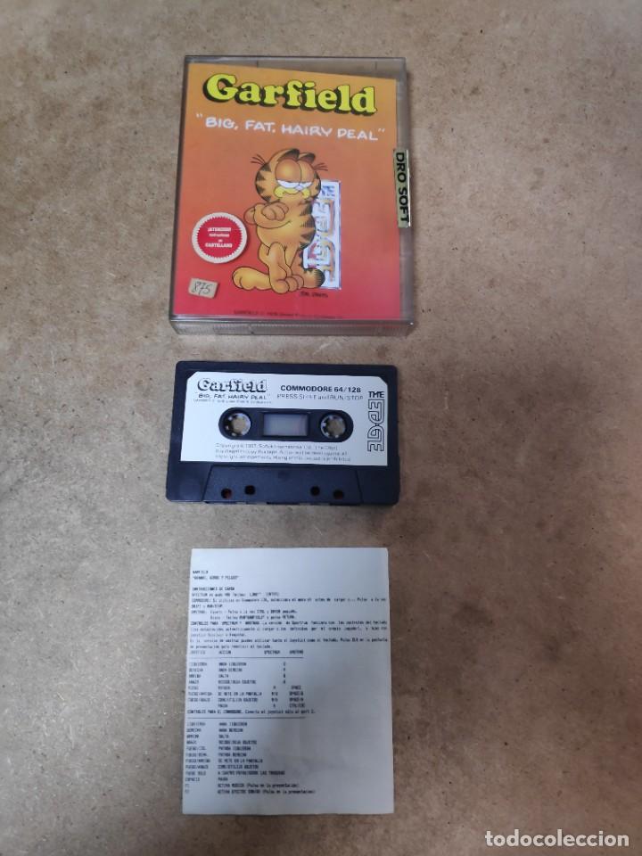 Videojuegos y consolas: Juego Garfield COMMODORE 64/128 - Foto 3