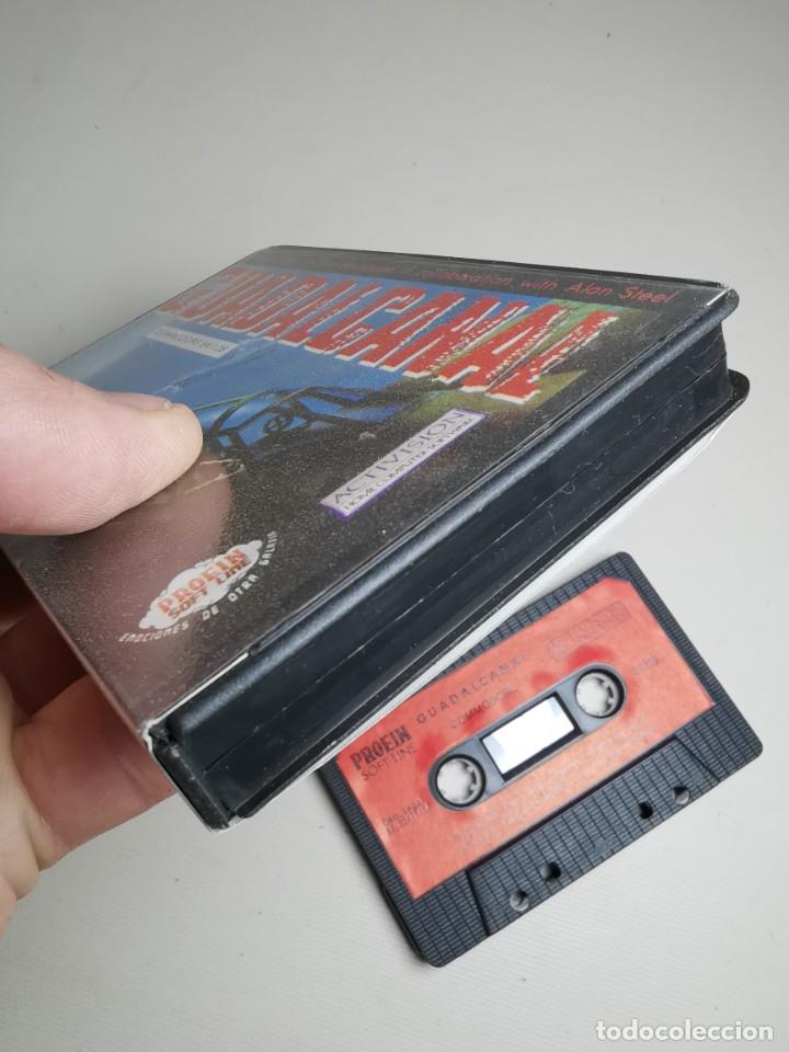 Videojuegos y consolas: GUADALCANAL. COMMODORE 64 / 128 CON MANUAL - Foto 8