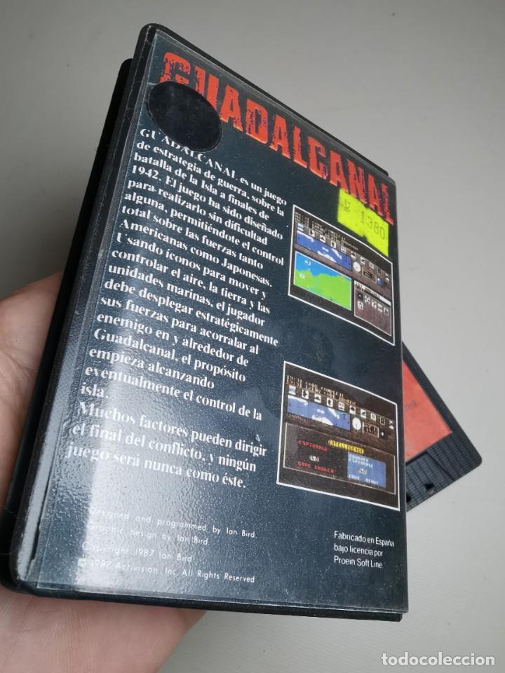 Videojuegos y consolas: GUADALCANAL. COMMODORE 64 / 128 CON MANUAL - Foto 9