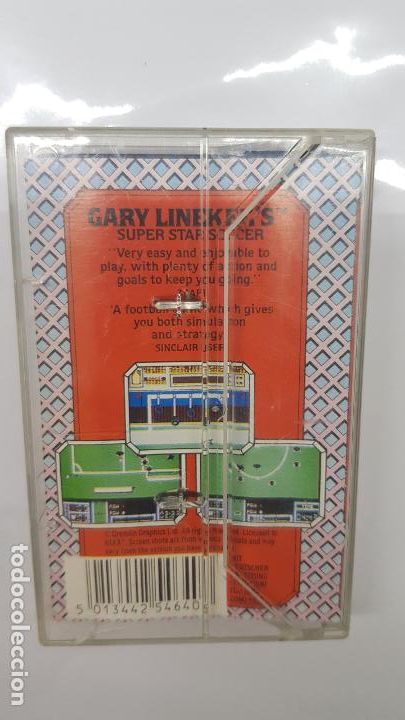 Videojuegos y consolas: Gary Linekers Superstar Soccer - Commodore 64, KIXX, Mindscape, 1987 (Funcionando) - Foto 2
