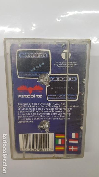 Videojuegos y consolas: Force One - Commodore 64 / 128, Silver 199 Range, Firebird, 1987(Funcionando) - Foto 2