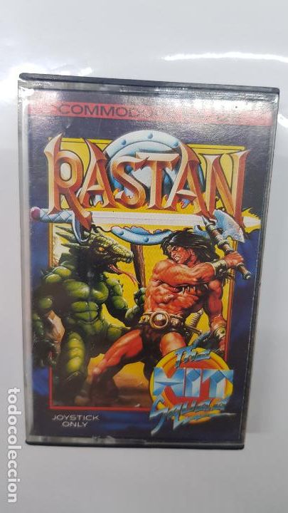 Videojuegos y consolas: Rastan - Commodore 64 / 128, The HIT Squad, Imagine Software, 1988 (Sin probar) - Foto 1