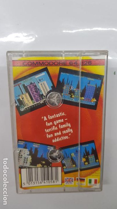 Videojuegos y consolas: Rampage - Commodore 64 / 128, The HIT Squad, 1987 (Funcionando) - Foto 2