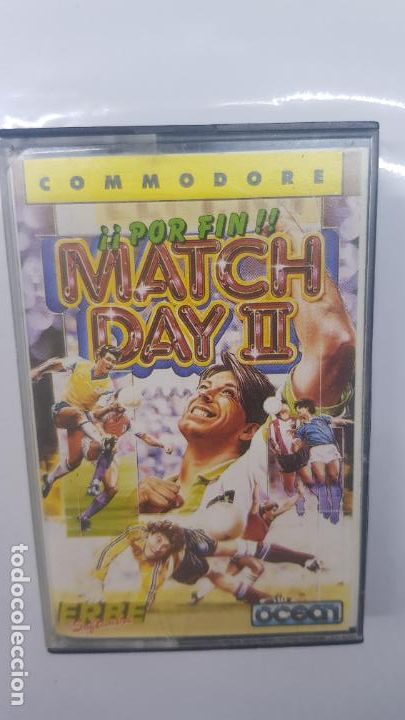 Videojuegos y consolas: Match Day II 2 - Commodore 64, ERBE, Ocean, 1987 (Sin probar) - Foto 1