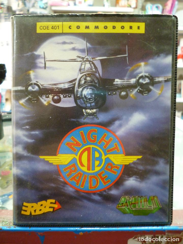 Videojuegos y consolas: JUEGO DE COMMODORE NIGHT RIDER DE GREMLIN GRAPHICS CON ERROR EN 1 LETRA - Foto 1