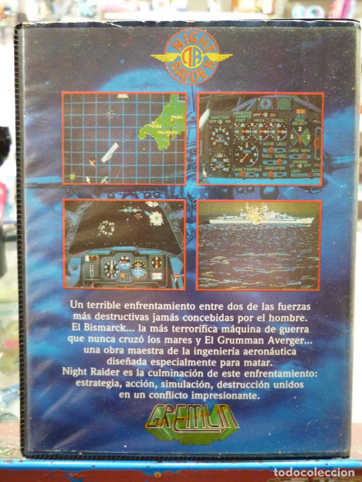 Videojuegos y consolas: JUEGO DE COMMODORE NIGHT RIDER DE GREMLIN GRAPHICS CON ERROR EN 1 LETRA - Foto 2