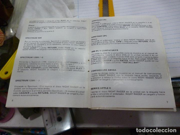 Videojuegos y consolas: JUEGO DE COMMODORE NIGHT RIDER DE GREMLIN GRAPHICS CON ERROR EN 1 LETRA - Foto 10